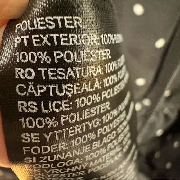 H&M gray polka dot size 4 dress - Picture 6 of 6